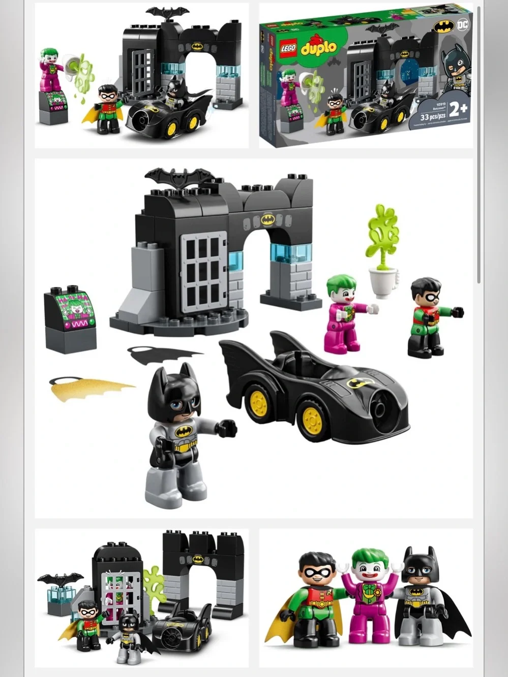 Lego Duplo Set | Batman + Batcave